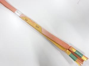 未使用品　正絹　高麗　手組帯締め